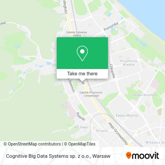 Cognitive Big Data Systems sp. z o.o. map