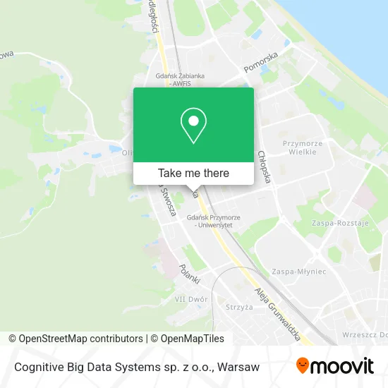 Карта Cognitive Big Data Systems sp. z o.o.
