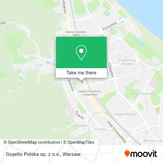 Карта Goyello Polska sp. z o.o.