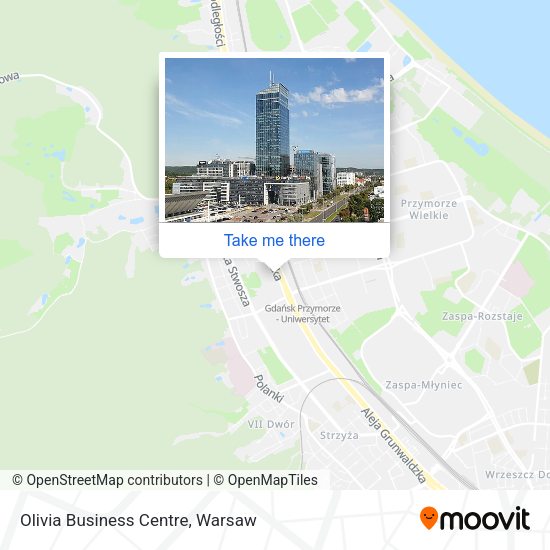 Olivia Business Centre map