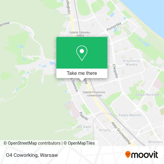 O4 Coworking map