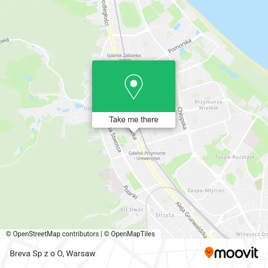 Карта Breva Sp z o O