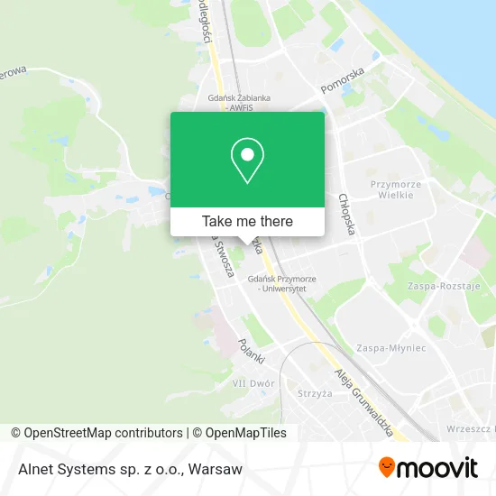 Карта Alnet Systems sp. z o.o.