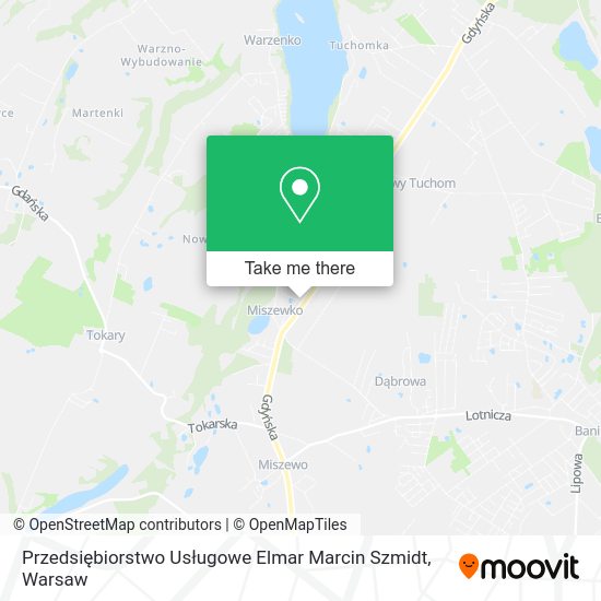 Przedsiębiorstwo Usługowe Elmar Marcin Szmidt map