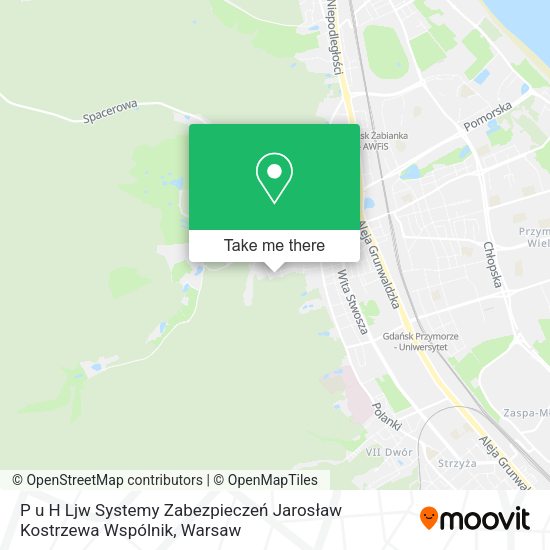 P u H Ljw Systemy Zabezpieczeń Jarosław Kostrzewa Wspólnik map