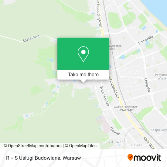 R + S Usługi Budowlane map