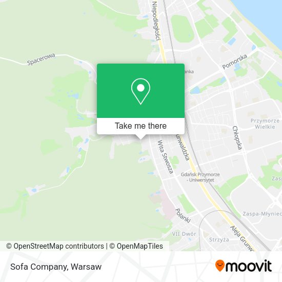 Sofa Company map