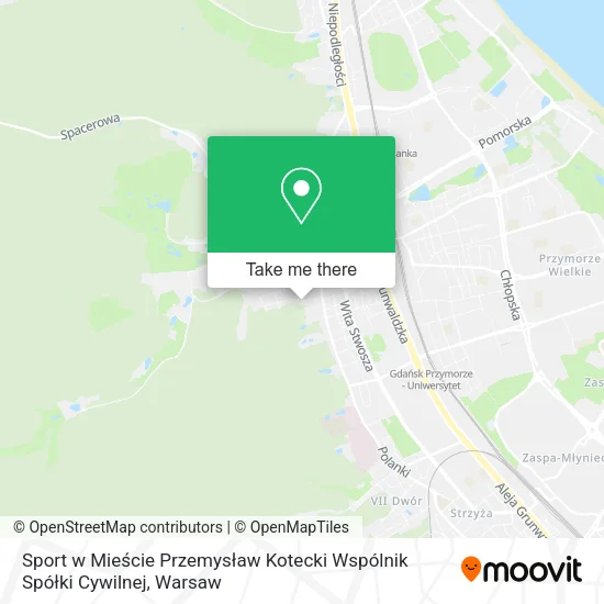 Карта Sport w Mieście Przemysław Kotecki Wspólnik Spółki Cywilnej