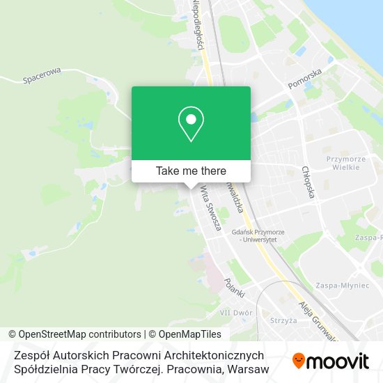 Zespół Autorskich Pracowni Architektonicznych Spółdzielnia Pracy Twórczej. Pracownia map