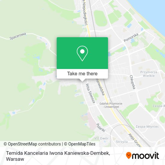 Temida Kancelaria Iwona Kaniewska-Dembek map