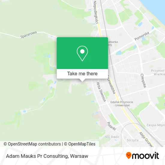 Карта Adam Mauks Pr Consulting