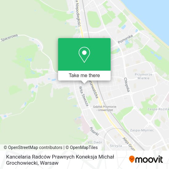 Kancelaria Radców Prawnych Koneksja Michał Grochowiecki map