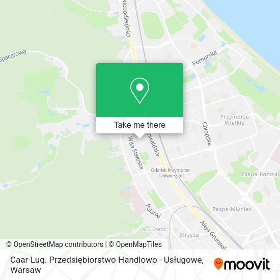 Caar-Luq. Przedsiębiorstwo Handlowo - Usługowe map