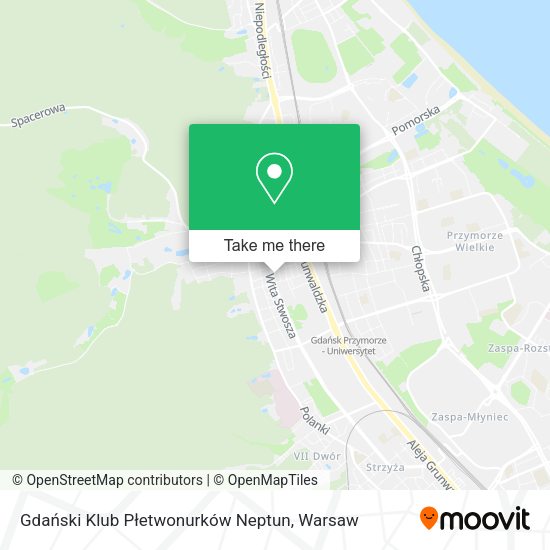 Gdański Klub Płetwonurków Neptun map