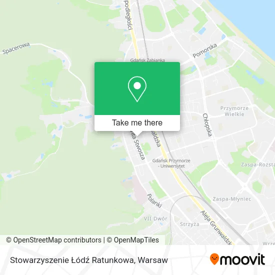Карта Stowarzyszenie Łódź Ratunkowa