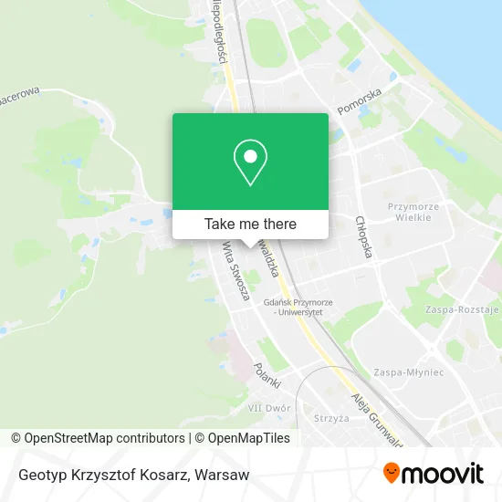 Карта Geotyp Krzysztof Kosarz