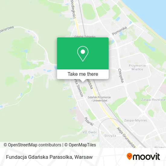 Карта Fundacja Gdańska Parasolka
