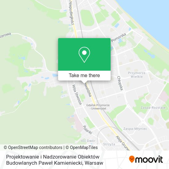 Projektowanie i Nadzorowanie Obiektów Budowlanych Paweł Kamieniecki map