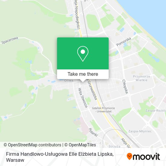 Firma Handlowo-Usługowa Elle Elżbieta Lipska map