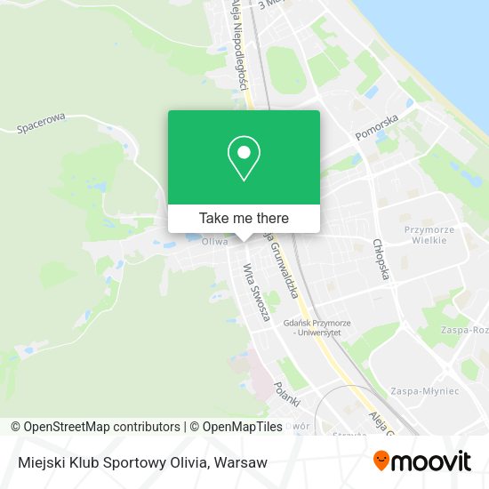 Miejski Klub Sportowy Olivia map