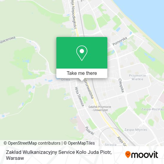 Zakład Wulkanizacyjny Service Koło Juda Piotr map