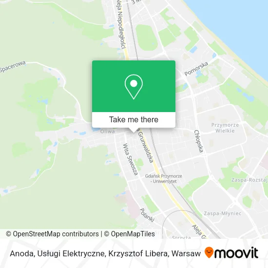 Карта Anoda, Usługi Elektryczne, Krzysztof Libera