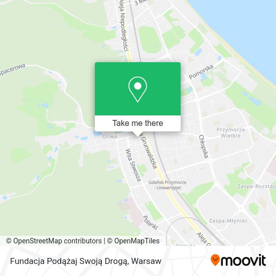 Fundacja Podążaj Swoją Drogą map