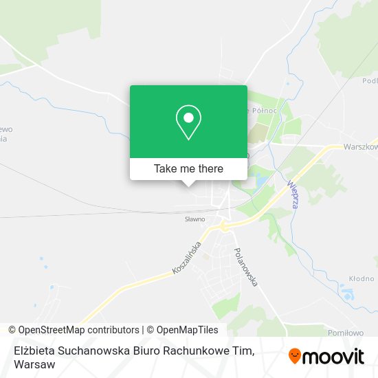 Elżbieta Suchanowska Biuro Rachunkowe Tim map