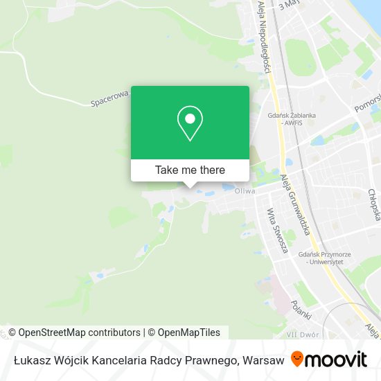 Łukasz Wójcik Kancelaria Radcy Prawnego map