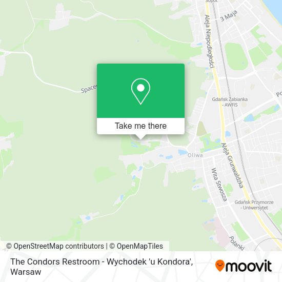 The Condors Restroom - Wychodek 'u Kondora' map