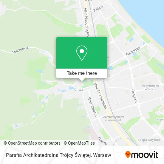 Parafia Archikatedralna Trójcy Świętej map