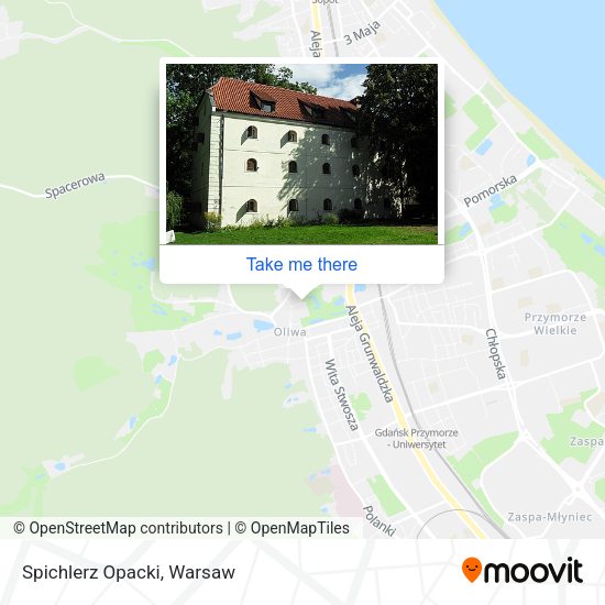 Spichlerz Opacki map