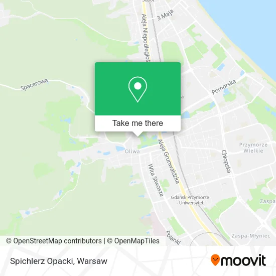 Карта Spichlerz Opacki