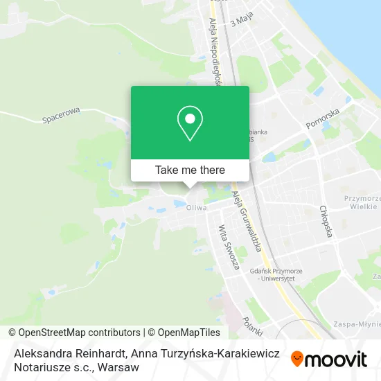 Aleksandra Reinhardt, Anna Turzyńska-Karakiewicz Notariusze s.c. map