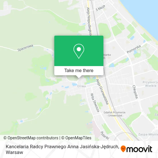 Kancelaria Radcy Prawnego Anna Jasińska-Jędruch map
