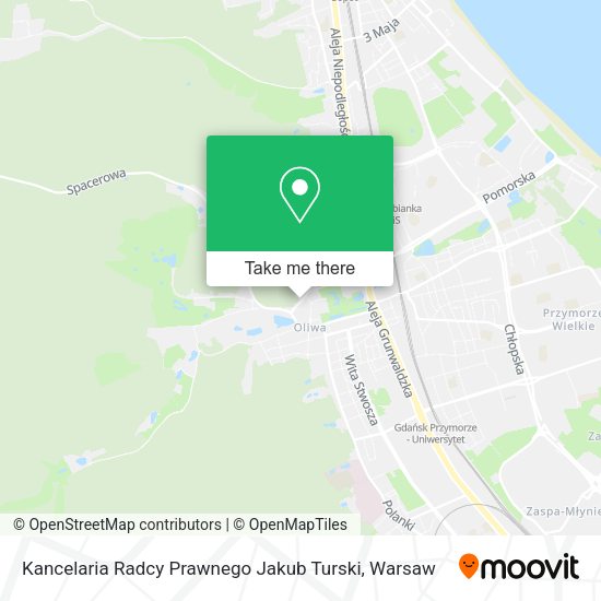 Kancelaria Radcy Prawnego Jakub Turski map