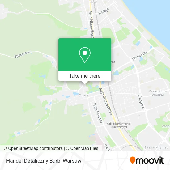 Карта Handel Detaliczny Barb