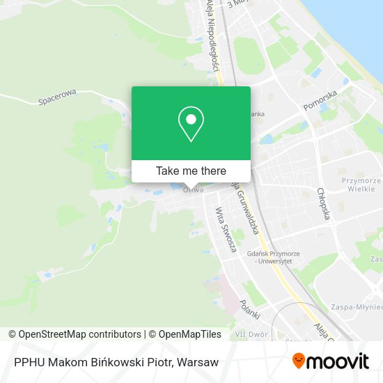 PPHU Makom Bińkowski Piotr map