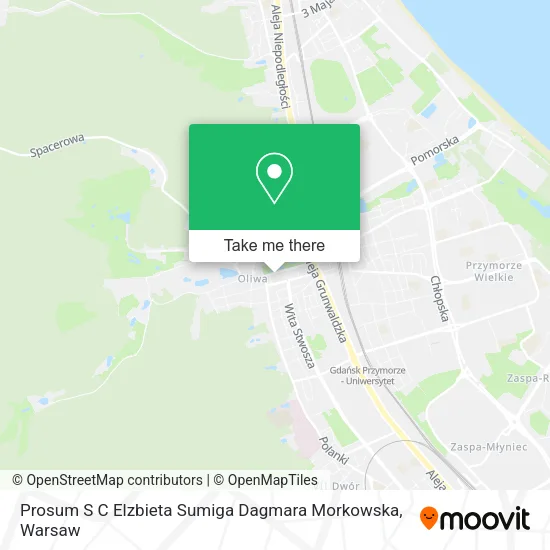 Карта Prosum S C Elzbieta Sumiga Dagmara Morkowska