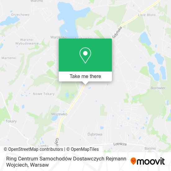 Ring Centrum Samochodów Dostawczych Rejmann Wojciech map