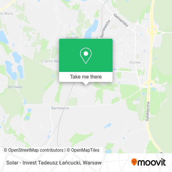 Solar - Invest Tadeusz Łańcucki map