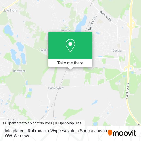 Magdalena Rutkowska Wypozyczalnia Spolka Jawna OW map