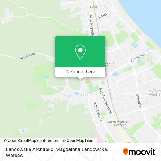 Landowska Architekci Magdalena Landowska map