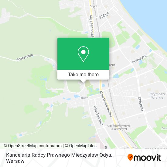 Kancelaria Radcy Prawnego Mieczysław Odya map