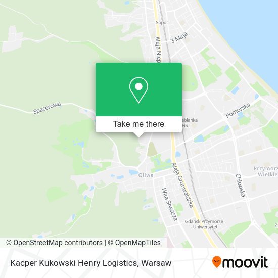 Kacper Kukowski Henry Logistics map