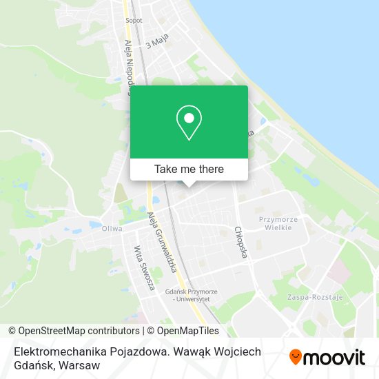 Elektromechanika Pojazdowa. Wawąk Wojciech Gdańsk map