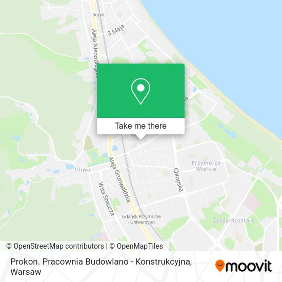 Prokon. Pracownia Budowlano - Konstrukcyjna map