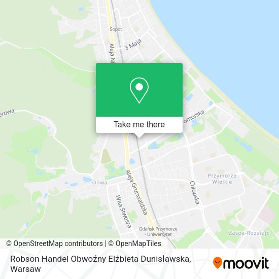 Robson Handel Obwoźny Elżbieta Dunisławska map