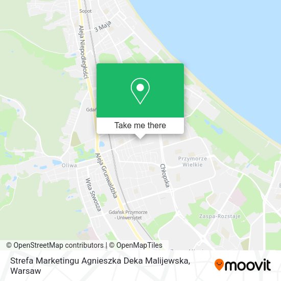 Strefa Marketingu Agnieszka Deka Malijewska map