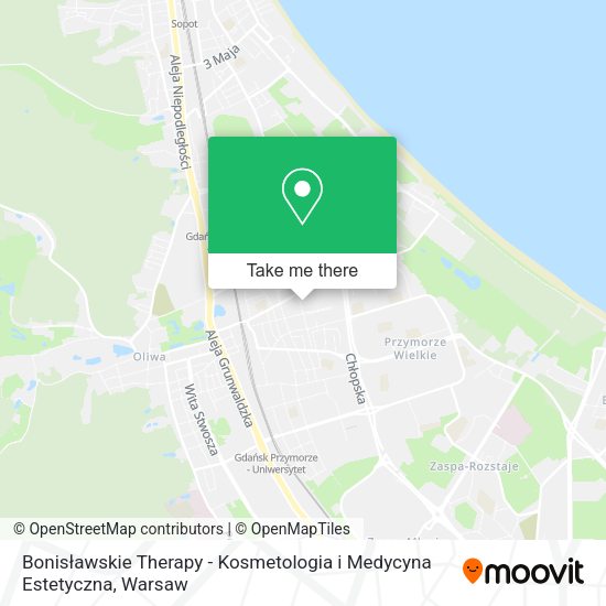 Карта Bonisławskie Therapy - Kosmetologia i Medycyna Estetyczna